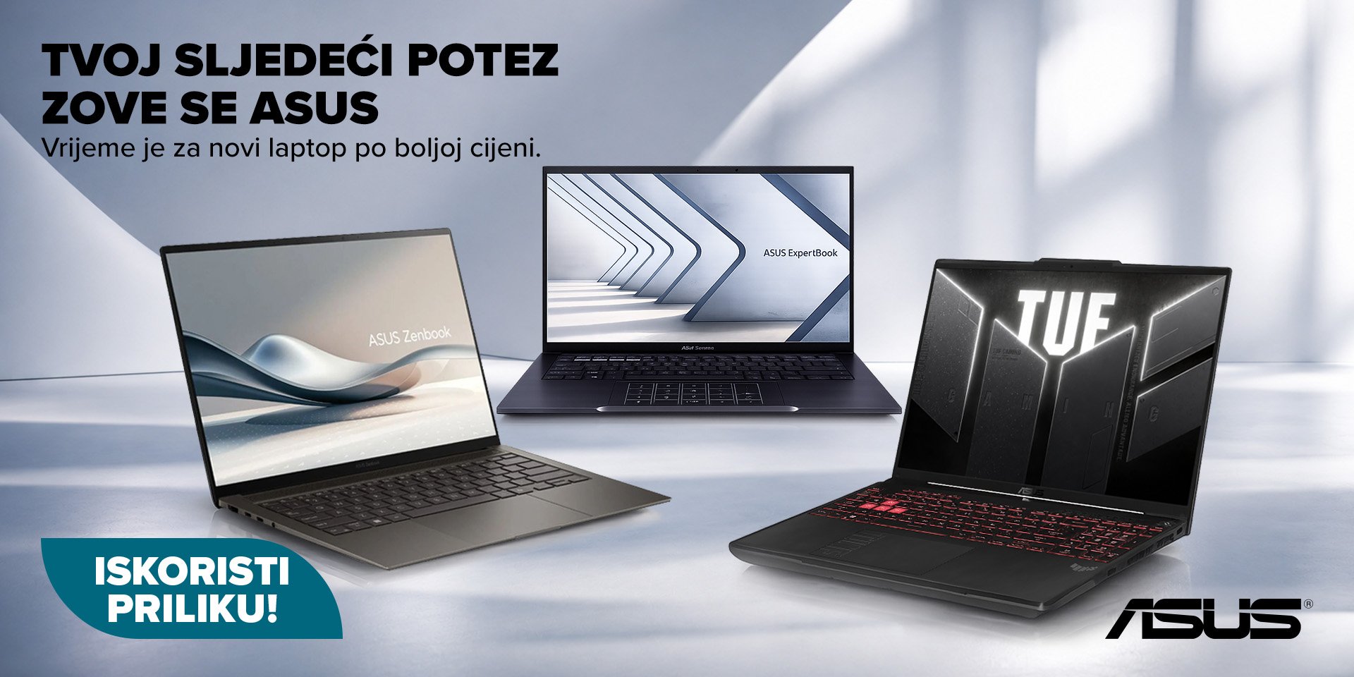 Asus laptopi na akciji